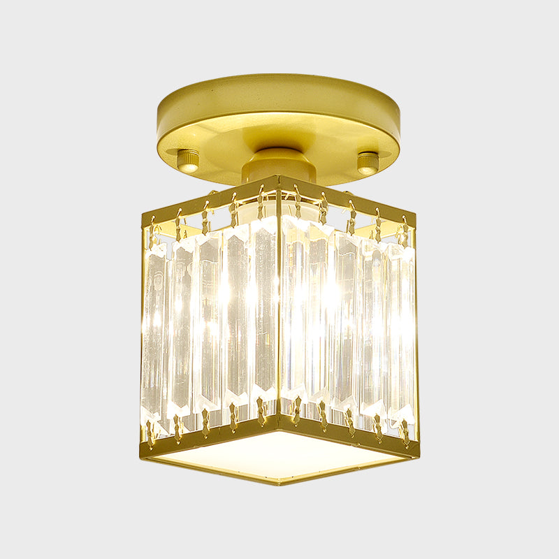Aspira | Crystal Foyer Ceiling Light With Modern Elegance