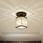 Aspira | Crystal Foyer Ceiling Light With Modern Elegance