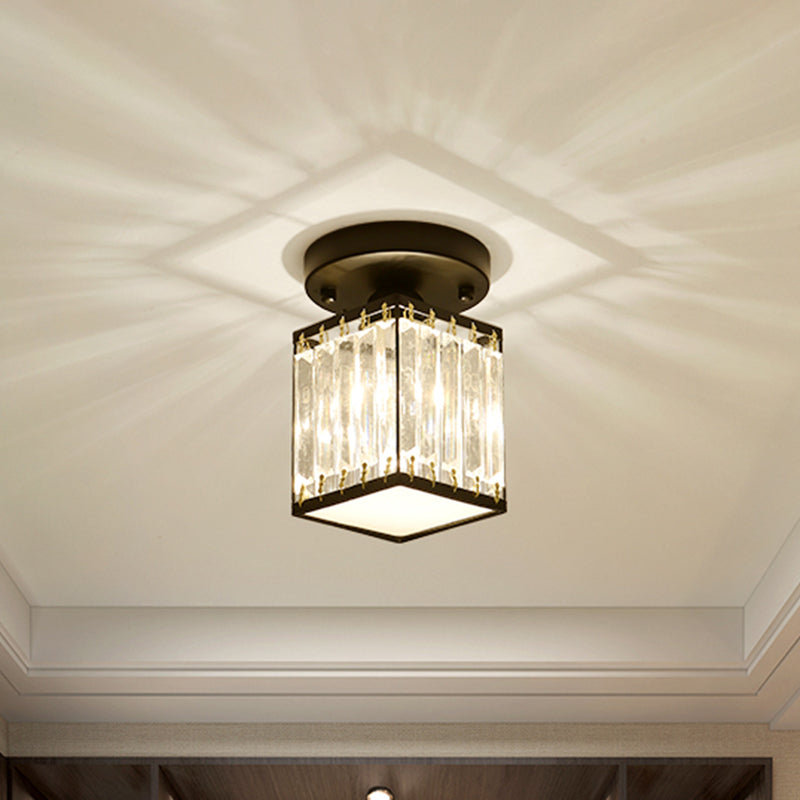 Aspira | Crystal Foyer Ceiling Light With Modern Elegance