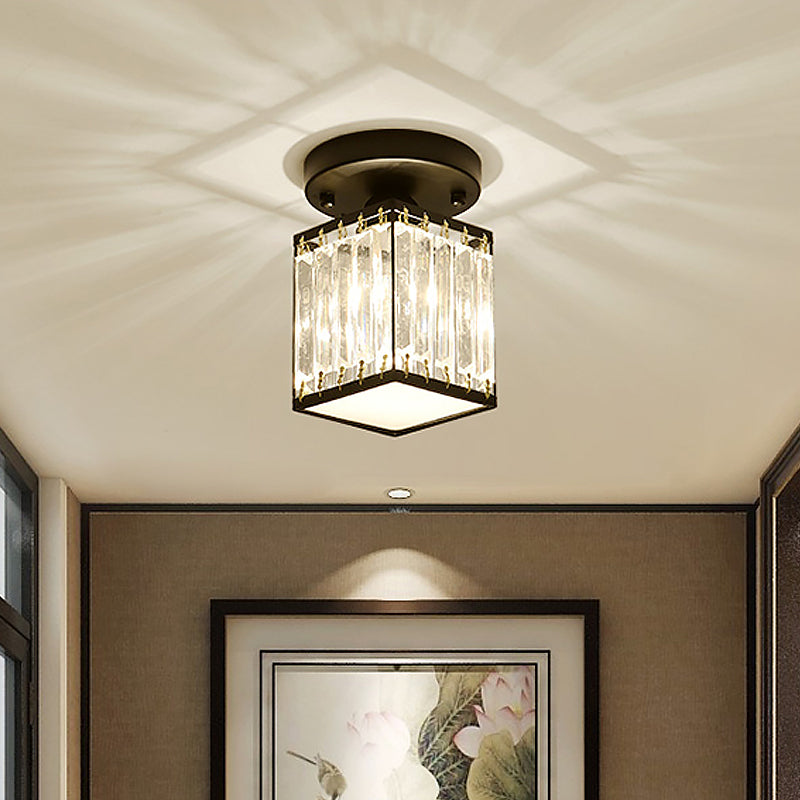 Aspira | Crystal Foyer Ceiling Light With Modern Elegance