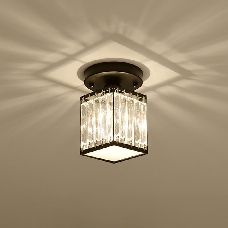 Aspira | Crystal Foyer Ceiling Light With Modern Elegance
