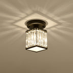 Aspira | Crystal Foyer Ceiling Light With Modern Elegance