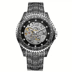 Nyxvale Twilight Gradient Dial Watch With Star Indices