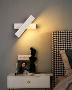 Havren Rotating Nordic Wood-Grain Wall Lamp