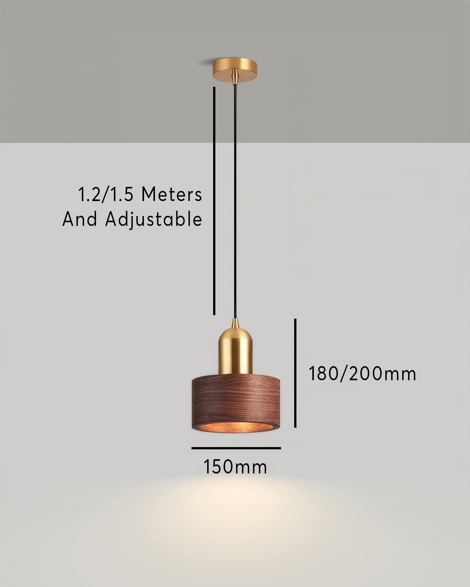 Sora | Cylinder Pendant Light in Japanese Style