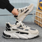 NovaStride Men's Chunky Sneakers With Cushioned Sole