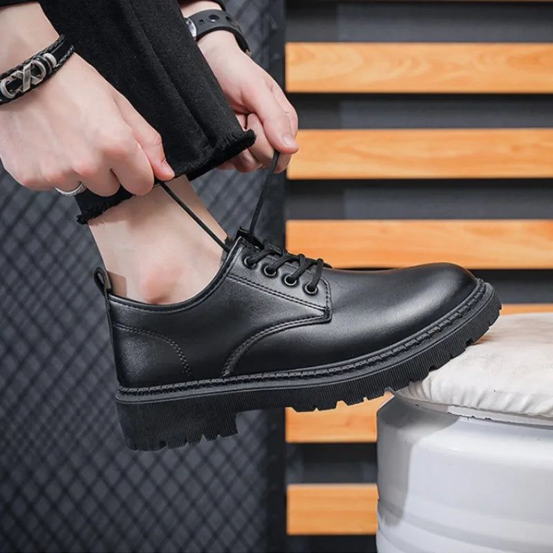 NovaStride Waterproof Leather Casual Shoes for Men