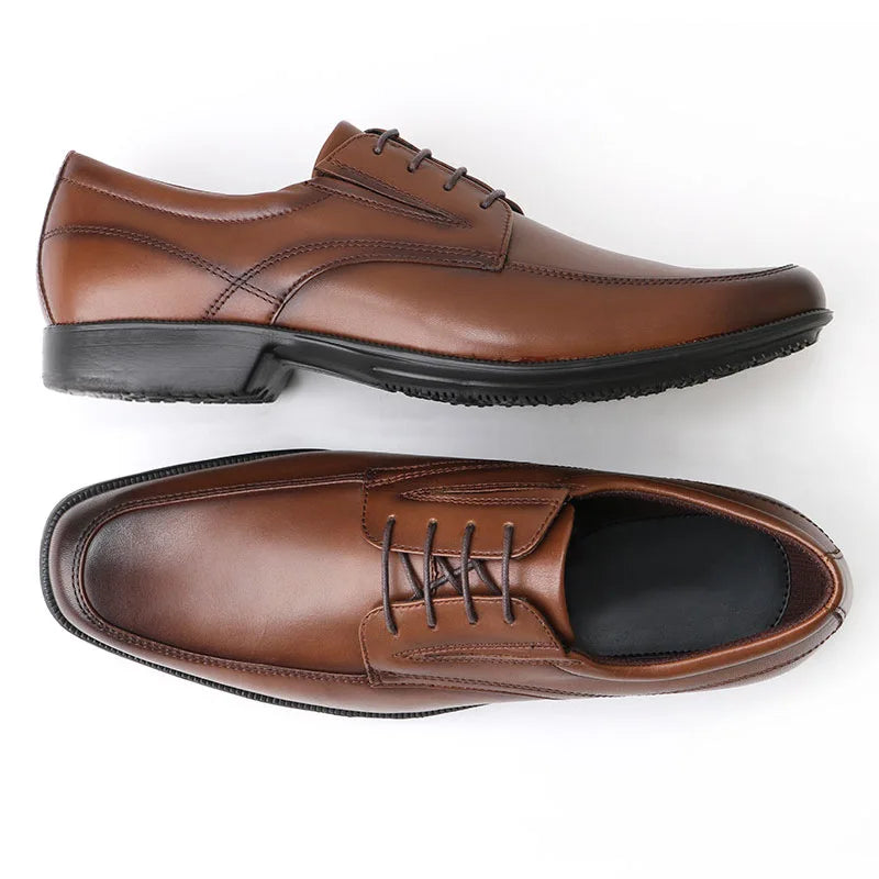 Aurelio Leather Oxford Shoes for Men with All Day Comfort