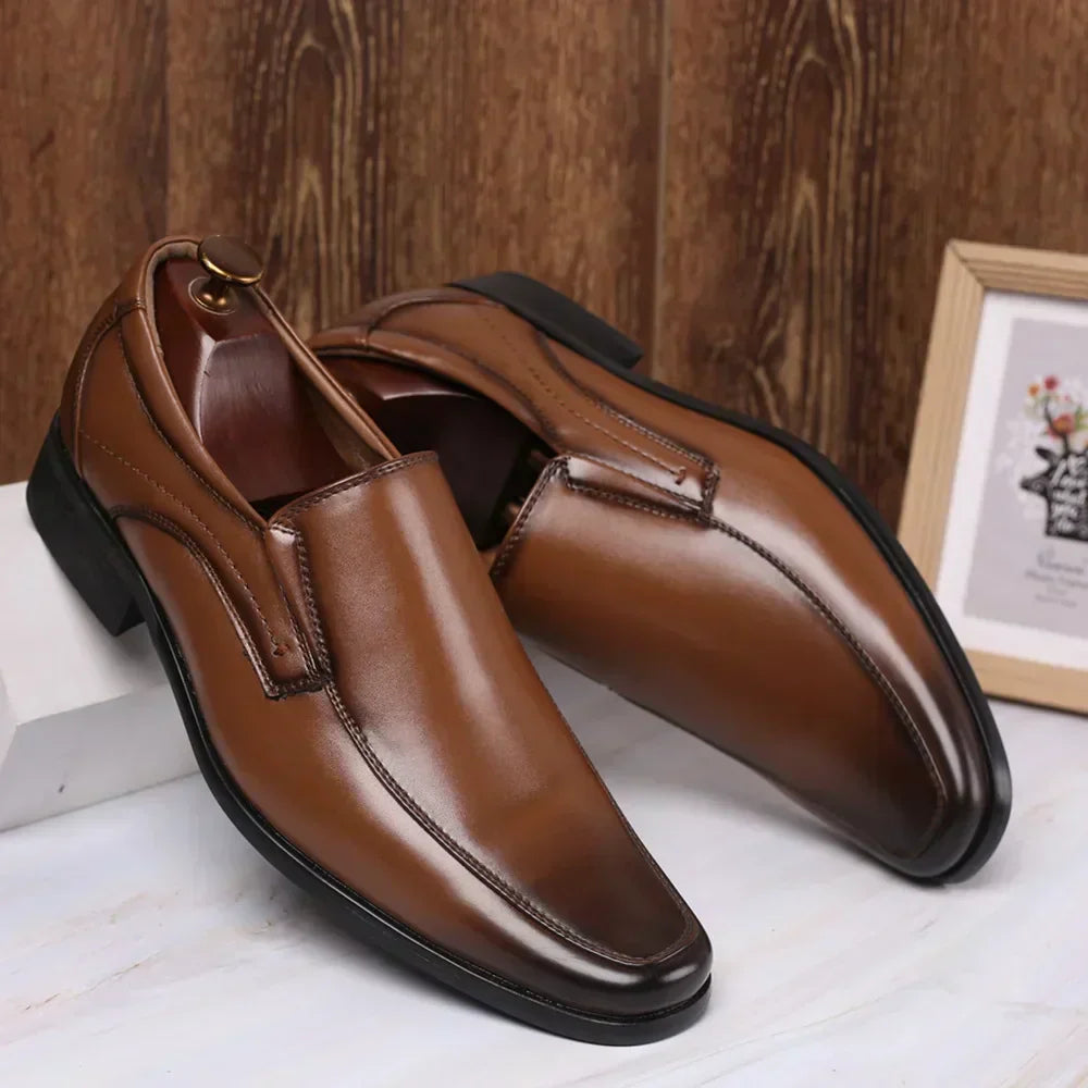 Aurelio Leather Oxford Shoes for Men with All Day Comfort