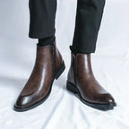 Valecrest Leather Boots For Men With Timeless Italian Craftsmanship