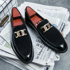 Valore Leather Moccasins for Men in Black Italian Craftsmanship