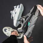 NovaStride Men's Chunky Sneakers With Cushioned Sole