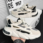 NovaStride Men's Chunky Sneakers With Cushioned Sole