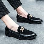 Valore Leather Moccasins for Men in Black Italian Craftsmanship