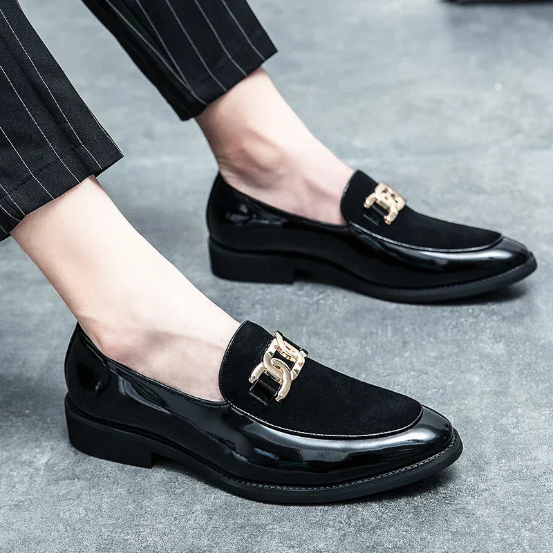 Valore Leather Moccasins for Men in Black Italian Craftsmanship