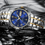 Mariner Crest Nautical Timepiece For Ocean Explorers With Refined Style