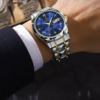 Mariner Crest Nautical Timepiece For Ocean Explorers With Refined Style